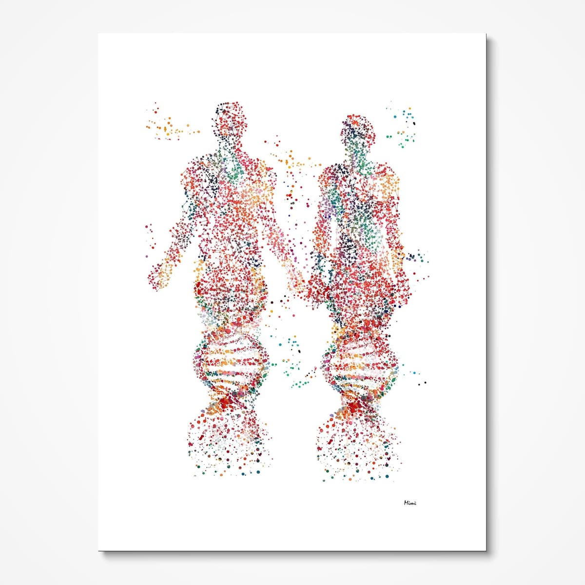 Comprehensive DNA health report visualization