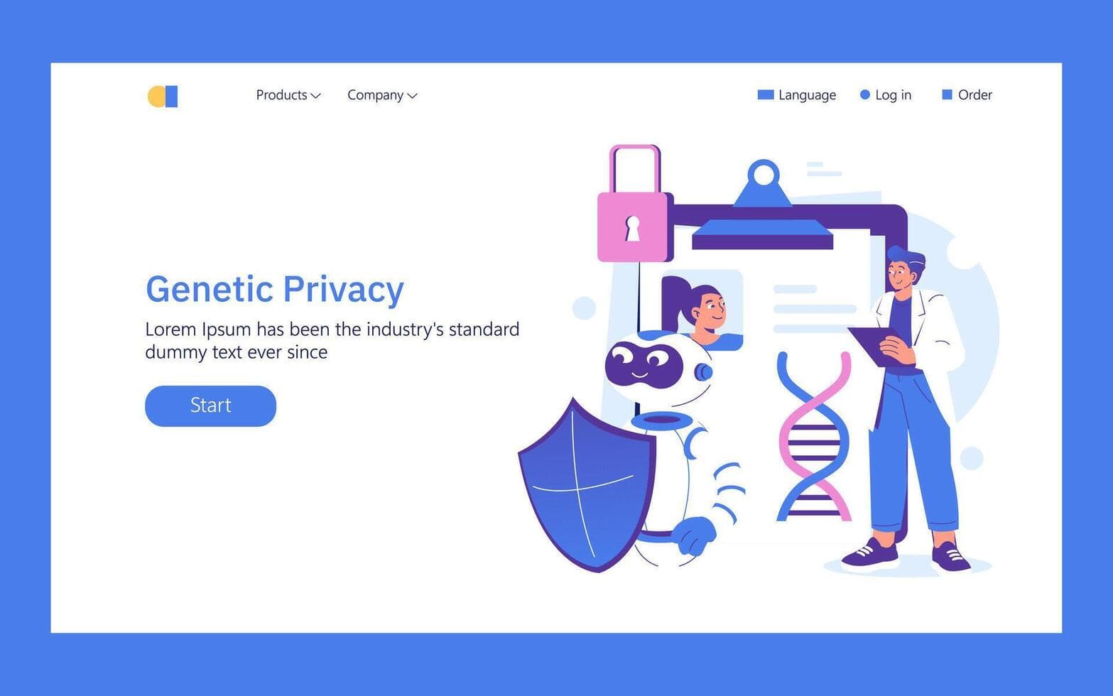 DNA data privacy and security